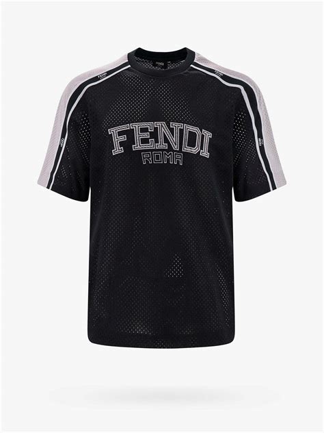 fendi black shirt mens|fendi t shirt zap clothing.